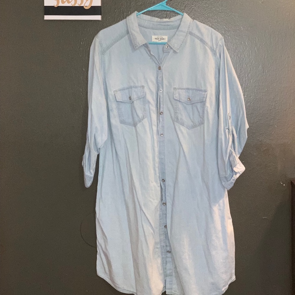 Lightwash Demin Dress
